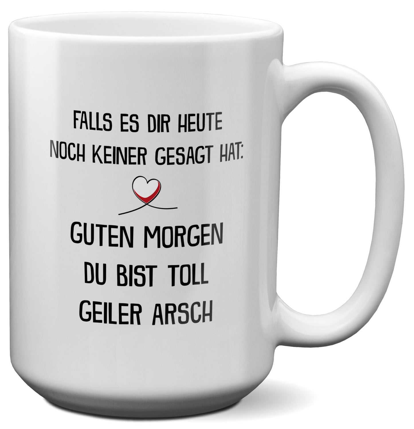 22Feels® Pärchen Geschenk zum Jahrestag, Hochzeitstag, Valentinstag etc. - XL Tasse mit Spruch (Weiss, 440ml)-Weisse XL Tasse 440ml-22Feels
