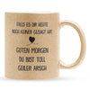 22Feels® Pärchen Geschenk zum Jahrestag, Hochzeitstag, Valentinstag etc. - Glitzertasse mit Spruch (Gold, 320ml)-Glitzertasse Gold 320ml-22Feels