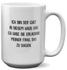 22Feels® Ehemann Geschenk zum Hochzeitstag, Valentinstag etc. - XL Tasse mit Spruch (Weiss, 440ml)-Weisse XL Tasse 440ml-22Feels