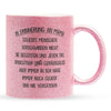 22Feels® Geschenk zum Andenken - Glitzertasse mit Spruch: In Erinnerung An Mama (Pink, 320ml)-Glitzertasse Pink 320ml-22Feels