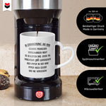22Feels® Geschenk zum Andenken - Tasse mit Spruch: In Erinnerung An Papa (Herzhenkel, Weiss, 320ml)-Tasse Weiss Herzhenkel 320ml-22Feels