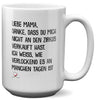 22Feels® Mama Geschenk - XL Tasse mit Spruch (Weiss, 440ml)-Weisse XL Tasse 440ml-22Feels