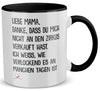 22Feels® Mama Geschenk - Tasse mit Spruch (Weiss-Schwarz, 320ml)-TwoTone Tasse Weiss-Schwarz 320ml-22Feels
