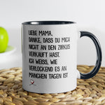 22Feels® Mama Geschenk - Tasse mit Spruch (Weiss-Schwarz, 320ml)-TwoTone Tasse Weiss-Schwarz 320ml-22Feels