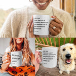 22Feels® Geschenk für Mama von Sohn - Tasse mit Spruch: Verwöhntes Geschwisterchen (Weiss, 320ml)-Weisse Tasse 320ml-22Feels
