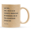 22Feels® Mama Geschenk von Sohn - Glitzertasse mit Spruch (Gold, 320ml)-Glitzertasse Gold 320ml-22Feels