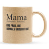 22Feels® Mama Geschenk - Glitzertasse mit Spruch (Gold, 320ml)-Glitzertasse Gold 320ml-22Feels