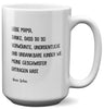 22Feels® Mama Geschenk von Sohn - XL Tasse mit Spruch (Weiss, 440ml)-Weisse XL Tasse 440ml-22Feels