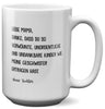 22Feels® Mama Geschenk von Tochter - XL Tasse mit Spruch (Weiss, 440ml)-Weisse XL Tasse 440ml-22Feels