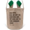22Feels® Mama Osterkorb von Tochter Mutter mit Henkel Ostergeschenk Tragetasche Ostern Deko Osternest Körbchen Hasenohren (Beige/Grün)-Ostern Tragetasche-22Feels