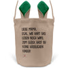 22Feels® Mama Osterkorb Mutter mit Henkel Ostergeschenk Tragetasche Ostern Deko Osternest Körbchen Hasenohren (Beige/Grün)-Ostern Tragetasche-22Feels