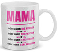 22Feels® Geschenk für Mamas - Tasse mit Spruch: Königin, Chefköchin, Taxi-Dienst, Seelsorgerin (Weiss, 320ml)-Weisse Tasse 320ml-22Feels