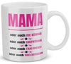 22Feels® Geschenk für Mamas - Tasse mit Spruch: Königin, Chefköchin, Taxi-Dienst, Seelsorgerin (Weiss, 320ml)-Weisse Tasse 320ml-22Feels
