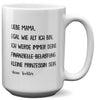 22Feels® Mama Geschenk von Tochter - XL Tasse mit Spruch (Weiss, 440ml)-Weisse XL Tasse 440ml-22Feels
