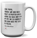 22Feels® Schwangerschaftsgeschenk Werdende Mama - XL Tasse mit Spruch (Weiss, 440ml)-Weisse XL Tasse 440ml-22Feels