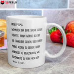22Feels® Geschenk für Mama von Tochter - Tasse mit Spruch: Wenn Ich Dir Eine Sache Geben Würde (Weiss, 320ml)-Weisse Tasse 320ml-22Feels
