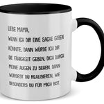 22Feels® Mama Geschenk - Tasse mit Spruch (Weiss-Schwarz, 320ml)-TwoTone Tasse Weiss-Schwarz 320ml-22Feels