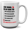 22Feels® Mama Geschenk - XL Tasse mit Spruch (Weiss, 440ml)-Weisse XL Tasse 440ml-22Feels