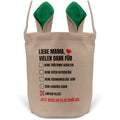 22Feels® Mama Osterkorb Mutter mit Henkel Ostergeschenk Tragetasche Ostern Deko Osternest Körbchen Hasenohren (Beige/Grün)-Ostern Tragetasche-22Feels