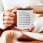 22Feels® Schwiegermutter Geschenk von Schwiegertochter bzw. Braut - Tasse mit Spruch (Weiss-Schwarz, 320ml)-TwoTone Tasse Weiss-Schwarz 320ml-22Feels