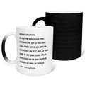 22Feels® Schwiegermutter Geschenk von Schwiegertochter bzw. Braut - Zaubertasse mit Spruch (Matt-Schwarz und Weiss, 320ml)-Farbwechsel Tasse Matt 320ml-22Feels