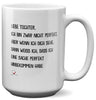 22Feels® Tochter Geschenk - XL Tasse mit Spruch (Weiss, 440ml)-Weisse XL Tasse 440ml-22Feels