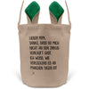 22Feels® Papa Osterkorb Vater mit Henkel Ostergeschenk Tragetasche Ostern Deko Osternest Körbchen Hasenohren (Beige/Grün)-Ostern Tragetasche-22Feels