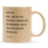 22Feels® Papa Geschenk von Sohn - Glitzertasse mit Spruch (Gold, 320ml)-Glitzertasse Gold 320ml-22Feels