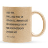 22Feels® Papa Geschenk von Tochter - Glitzertasse mit Spruch (Gold, 320ml)-Glitzertasse Gold 320ml-22Feels