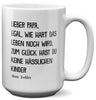 22Feels® Papa Geschenk von Tochter - XL Tasse mit Spruch (Weiss, 440ml)-Weisse XL Tasse 440ml-22Feels