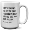 22Feels® Stiefvater Geschenk - XL Tasse mit Spruch (Weiss, 440ml)-Weisse XL Tasse 440ml-22Feels