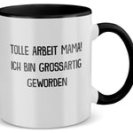 22Feels® Mama Geschenk - Tasse mit Spruch (Weiss-Schwarz, 320ml)-TwoTone Tasse Weiss-Schwarz 320ml-22Feels