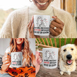 22Feels® Geschenk für Paare - Tasse mit Spruch: Ich Will Nur Deinen Hintern Anfassen (Weiss, 320ml)-Weisse Tasse 320ml-22Feels