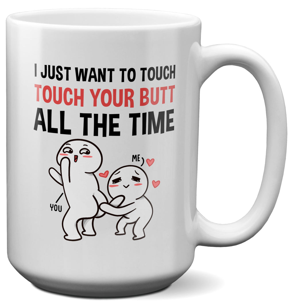 22Feels® Pärchen Geschenk zum Jahrestag, Hochzeitstag, Valentinstag etc. - XL Tasse mit Spruch (Weiss, 440ml)-Weisse XL Tasse 440ml-22Feels