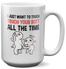 22Feels® Pärchen Geschenk zum Jahrestag, Hochzeitstag, Valentinstag etc. - XL Tasse mit Spruch (Weiss, 440ml)-Weisse XL Tasse 440ml-22Feels