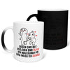 22Feels® Pärchen Geschenk zum Jahrestag, Hochzeitstag, Valentinstag etc. - Zaubertasse mit Spruch (Matt-Schwarz und Weiss, 320ml)-Farbwechsel Tasse Matt 320ml-22Feels