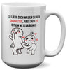 22Feels® Pärchen Geschenk zum Jahrestag, Hochzeitstag, Valentinstag etc. - XL Tasse mit Spruch (Weiss, 440ml)-Weisse XL Tasse 440ml-22Feels