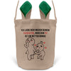 22Feels® Männer Frauen Osterkorb Ehefrau Ehemann Freund Freundin Ostern mit Henkel Ostergeschenk Tragetasche Ostern Deko Osternest Körbchen Hasenohren (Beige/Grün)-Ostern Tragetasche-22Feels