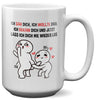 22Feels® Pärchen Geschenk zum Jahrestag, Hochzeitstag, Valentinstag etc. - XL Tasse mit Spruch (Weiss, 440ml)-Weisse XL Tasse 440ml-22Feels