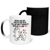 22Feels® Pärchen Geschenk zum Jahrestag, Hochzeitstag, Valentinstag etc. - Zaubertasse mit Spruch (Matt-Schwarz und Weiss, 320ml)-Farbwechsel Tasse Matt 320ml-22Feels