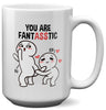 22Feels® Pärchen Geschenk zum Jahrestag, Hochzeitstag, Valentinstag etc. - XL Tasse mit Spruch (Weiss, 440ml)-Weisse XL Tasse 440ml-22Feels
