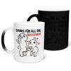 22Feels® Pärchen Geschenk zum Jahrestag, Hochzeitstag, Valentinstag etc. - Zaubertasse mit Spruch (Matt-Schwarz und Weiss, 320ml)-Farbwechsel Tasse Matt 320ml-22Feels
