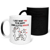 22Feels® Pärchen Geschenk zum Jahrestag, Hochzeitstag, Valentinstag etc. - Zaubertasse mit Spruch (Matt-Schwarz und Weiss, 320ml)-Farbwechsel Tasse Matt 320ml-22Feels