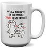 22Feels® Pärchen Geschenk zum Jahrestag, Hochzeitstag, Valentinstag etc. - XL Tasse mit Spruch (Weiss, 440ml)-Weisse XL Tasse 440ml-22Feels