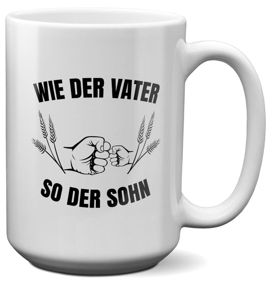 22Feels® Sohn Geschenk - XL Tasse mit Spruch (Weiss, 440ml)-Weisse XL Tasse 440ml-22Feels