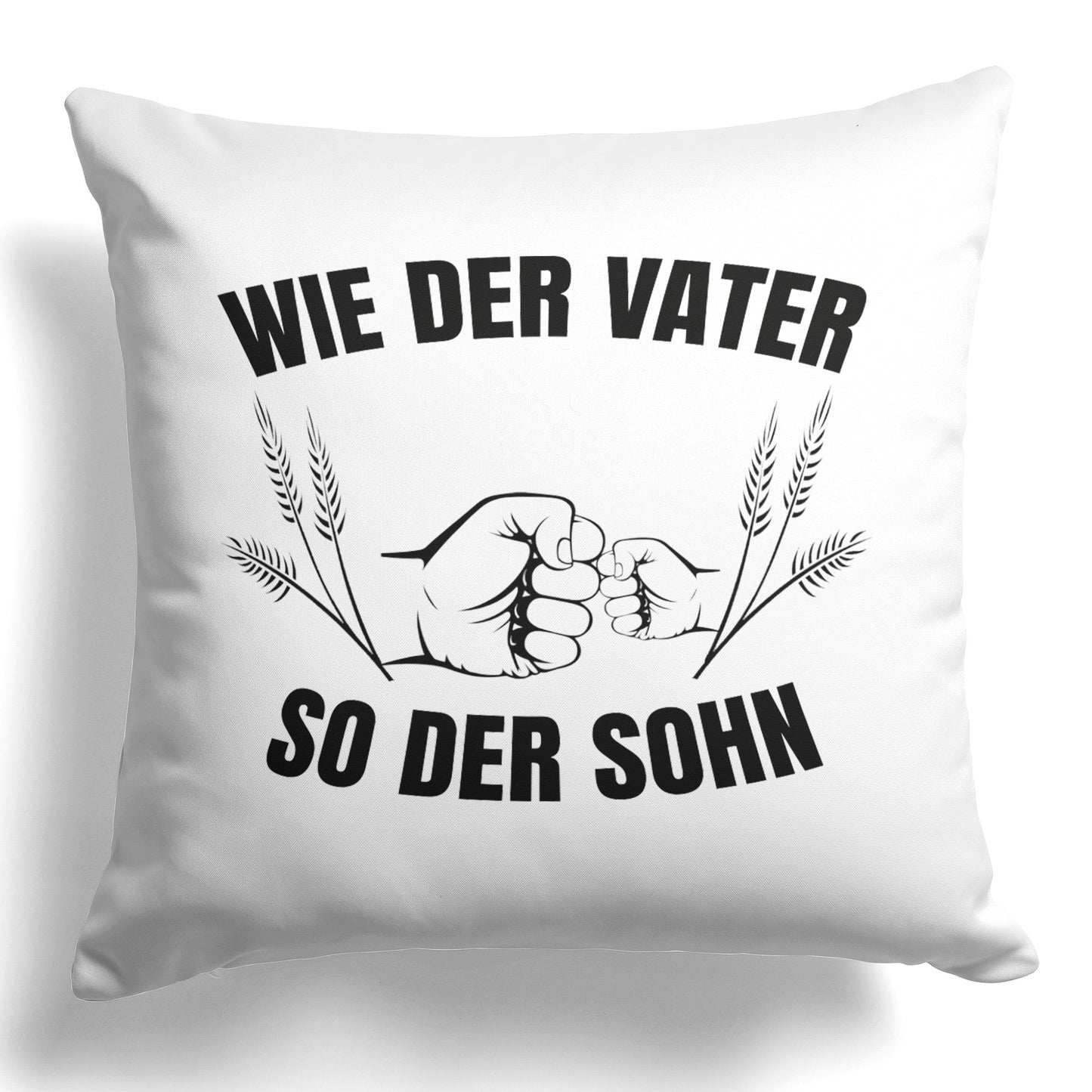 22Feels® Sohn Geschenk - Kissen mit Spruch (Weiss 40x40cm)-Kissen Weiss 40x40-22Feels