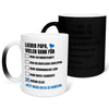 22Feels® Papa Geschenk - Zaubertasse mit Spruch (Matt-Schwarz und Weiss, 320ml)-Farbwechsel Tasse Matt 320ml-22Feels