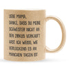22Feels® Mama Geschenk - Glitzertasse mit Spruch (Gold, 320ml)-Glitzertasse Gold 320ml-22Feels