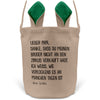 22Feels® Papa Osterkorb von Tochter Vater mit Henkel Ostergeschenk Tragetasche Ostern Deko Osternest Körbchen Hasenohren (Beige/Grün)-Ostern Tragetasche-22Feels