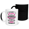 22Feels® Tochter Geschenk - Zaubertasse mit Spruch (Matt-Schwarz und Weiss, 320ml)-Farbwechsel Tasse Matt 320ml-22Feels